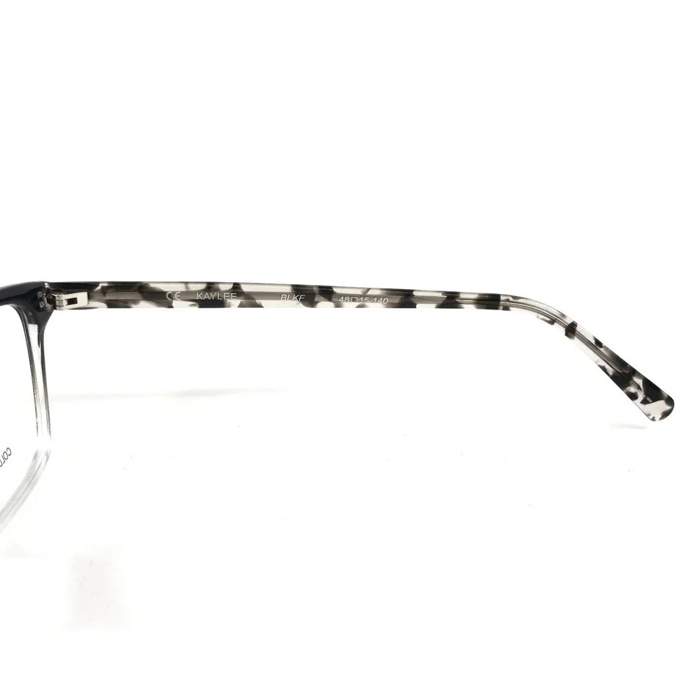 Bloom Optics Petite Eyeglasses Frames KAYLEE BLKF Black Fade Cat Eye 48-15-140